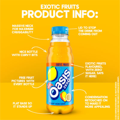 Exotic Fruits No Added Sugar 500ml thumbnail 3