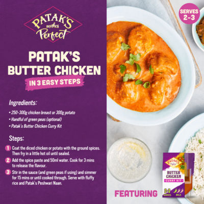 Old Delhi Style Butter Chicken Curry Sauce Kit 270g thumbnail 3