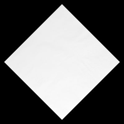 Luncheon Value White Napkins 1 Ply Tissue x 500 Sheets