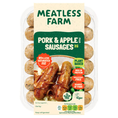 Pork & Apple Style Sausages 300g thumbnail 2