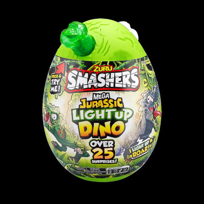 Smashers Mega Jurassic Light Up Dino Egg