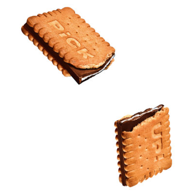 PiCK UP! Choco & Milk Chocolate Biscuit Bars 5 pack thumbnail 3