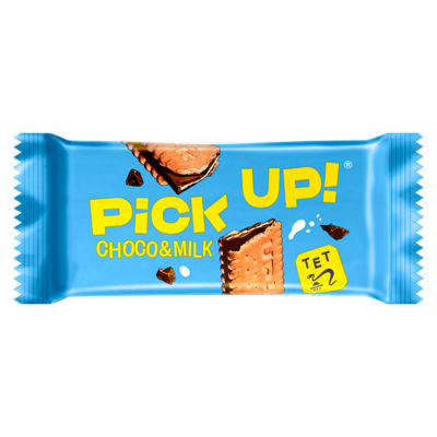 PiCK UP! Choco & Milk Chocolate Biscuit Bars 5 pack thumbnail 4