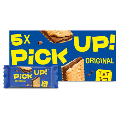 PiCK UP! Milk Chocolate Biscuit Bars 5 pack thumbnail 2