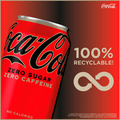Zero Sugar Zero Caffeine 24 x 330ml Cans thumbnail 4