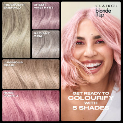 Blonde It Up Crystal Glow Semi-Permanent Toner Iridescent Emerald thumbnail 3