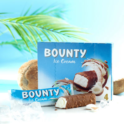Chocolate & Coconut Ice Cream Bars 4pk thumbnail 4