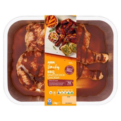 Smoky BBQ Spatchcock Chicken 1.1kg