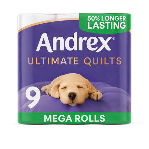 Andrex Ultimate Quilts Toilet Roll Mega Rolls