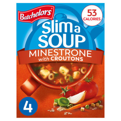 Slim a Soup Minestrone with Croutons 4 Sachets 61g thumbnail 2