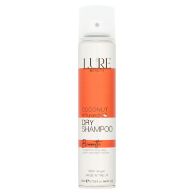 Lure Beauty Beauty Coconut Infused Dry Shampoo Brunette 200ml