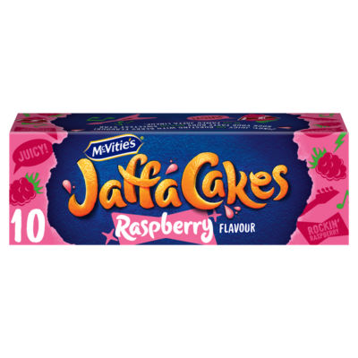 Jaffa Cakes Original Chocolate Biscuits Raspberry Flavour 10 Cakes, 110g thumbnail 2
