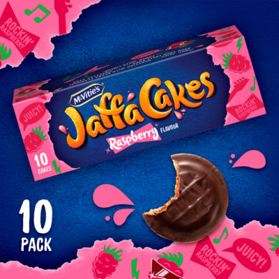 Jaffa Cakes Original Chocolate Biscuits Raspberry Flavour 10 Cakes, 110g thumbnail 3