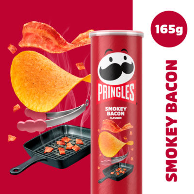 Smokey Bacon Flavour Sharing Crisps 165g thumbnail 3