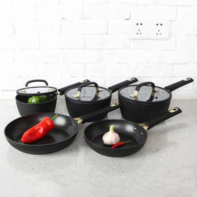 Black Barbican Pans - Set of 5 thumbnail 2
