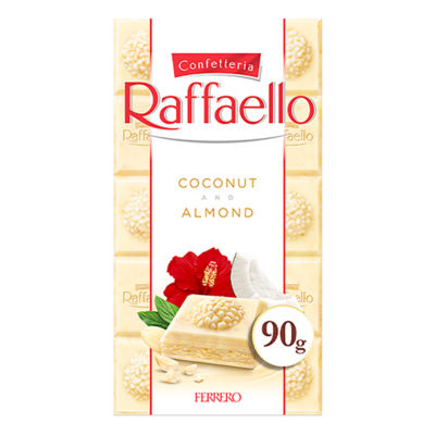 Raffaello Coconut and Almond Tablet 90g thumbnail 2