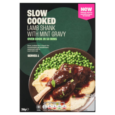 Slow Cooked Lamb Shank with Mint Gravy 390g thumbnail 2