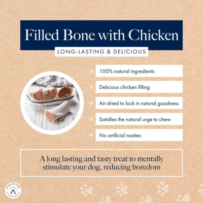 Dog Treats Filled Bone with Chicken thumbnail 4