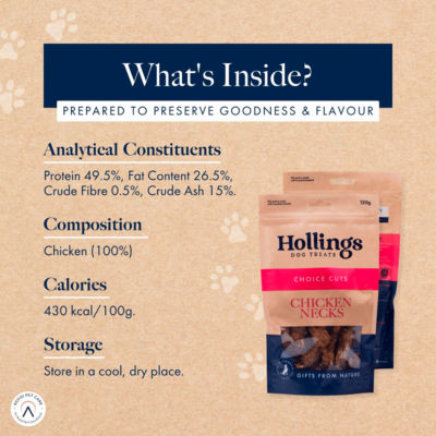 Dog Treats Chicken Necks 120g thumbnail 3
