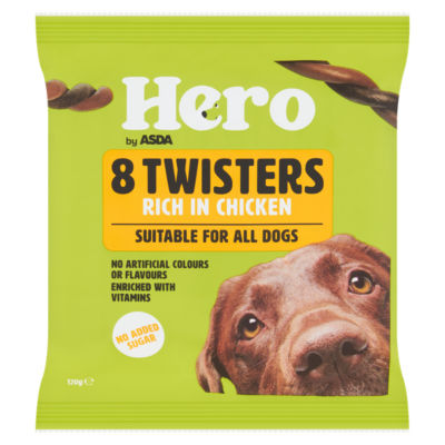 Hero 8 Twisters Rich in Chicken 120g thumbnail 2