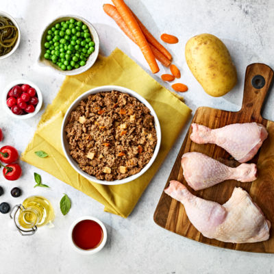 Natural Dog Food Puppy Chicken with Potato & Vegetables Puppy Dog 2-12 Months 150g thumbnail 4
