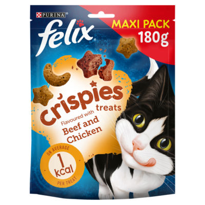 Crispies Chicken and Beef Cat Treats 180g thumbnail 2