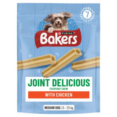 Joint Delicious Medium Chicken Dog Chews 180g thumbnail 2