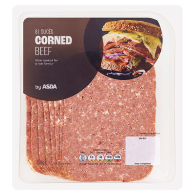 ASDA 8 Slices Corned Beef