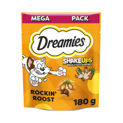 DREAMIES Shake Ups Cat Treat Biscuits Rockin' Roost 180g thumbnail 2