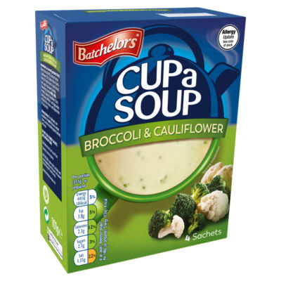 Cup a Soup Broccoli & Cauliflower 4 Instant Soup Sachets 101g thumbnail 4