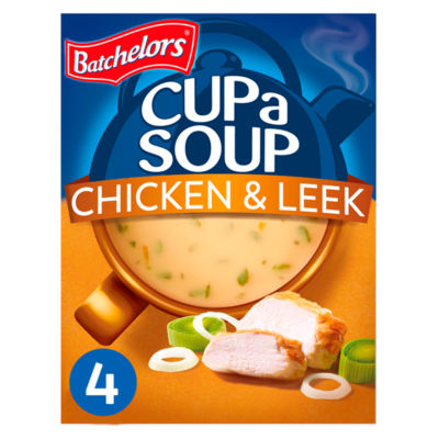 Cup a Soup Chicken & Leek 4 Instant Soup Sachets 86g thumbnail 3