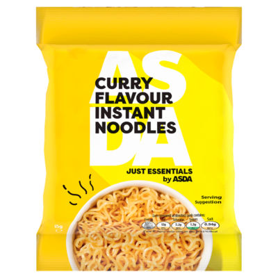 Just Essentials Curry Flavour Instant Noodles 65g thumbnail 2