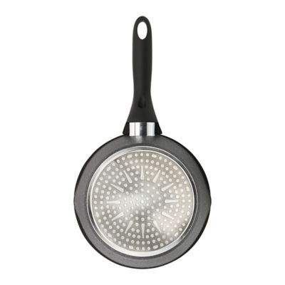 Black Marble Effect Soft Grip Saucepan 18cm thumbnail 6