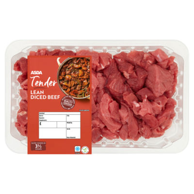 Tender Northern Irish Lean Diced Beef