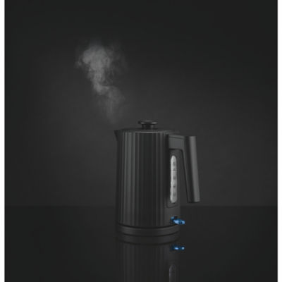 Black Ribbed Fast Boil Kettle 1.7L thumbnail 4