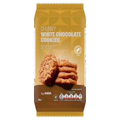 Chunky White Chocolate Cookies 180g thumbnail 2