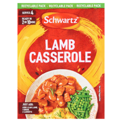Schwartz Classic Lamb Casserole Recipe Mix
