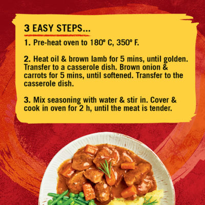 Lamb Casserole Recipe Mix 35g thumbnail 2