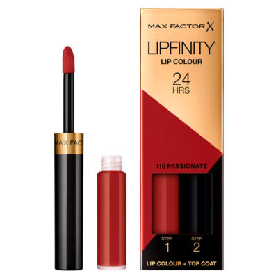 Lipfinity Lip Colour Lipstick, 2-Step Long Lasting, 110 Passionate, 2.3ml + 1.9g thumbnail 3