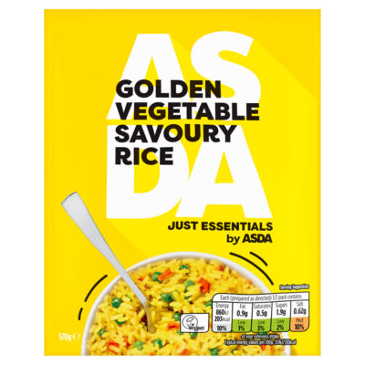 Just Essentials by Golden Vegetable Savoury Rice 120g