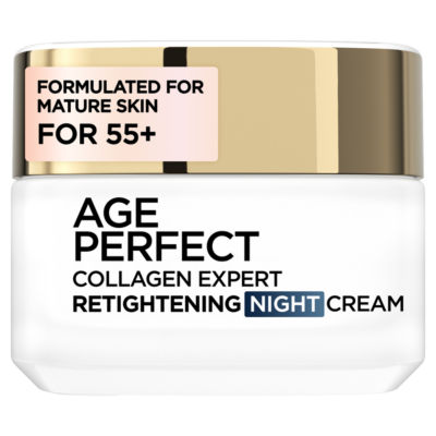 L’Oréal Paris Age Perfect Collagen Expert Retightening Night Cream, with Collagen Peptides, 50ml thumbnail 2