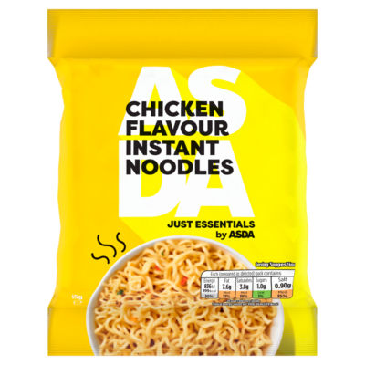 Just Essentials Chicken Flavour Instant Noodles 65g thumbnail 2