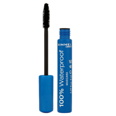 100% Waterproof Mascara 001 Black Black 8ml thumbnail 2