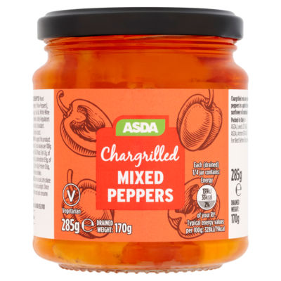 Chargrilled Mixed Peppers 285g