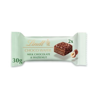 Choco Wafer Milk Chocolate & Hazelnut Treat Pack 30g thumbnail 2