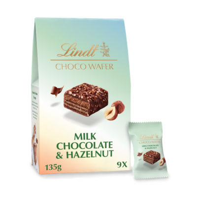 Choco Wafer Milk Chocolate & Hazelnut Multipack Sharing Box 135g thumbnail 2