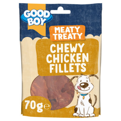 Meaty Treaty Chewy Chicken Fillets 70g thumbnail 2