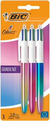 4 Colours Gradient Ball Pens x3 thumbnail 2