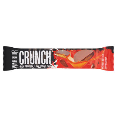 Crunch High Protein, Low Sugar Bar Peanut Butter Cup Flavour 64g thumbnail 2