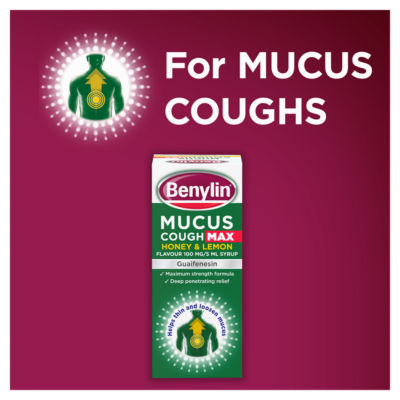 Mucus Cough Max Medicine for Adults 100 mg/5 ml Syrup 300ml thumbnail 4